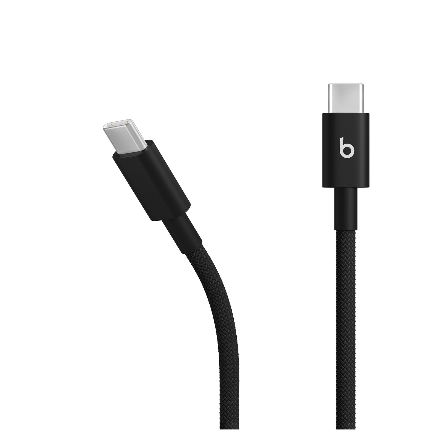 Beats USB-C to USB-C Woven Cables (1.5 m) - Bolt Black (2-Pack)