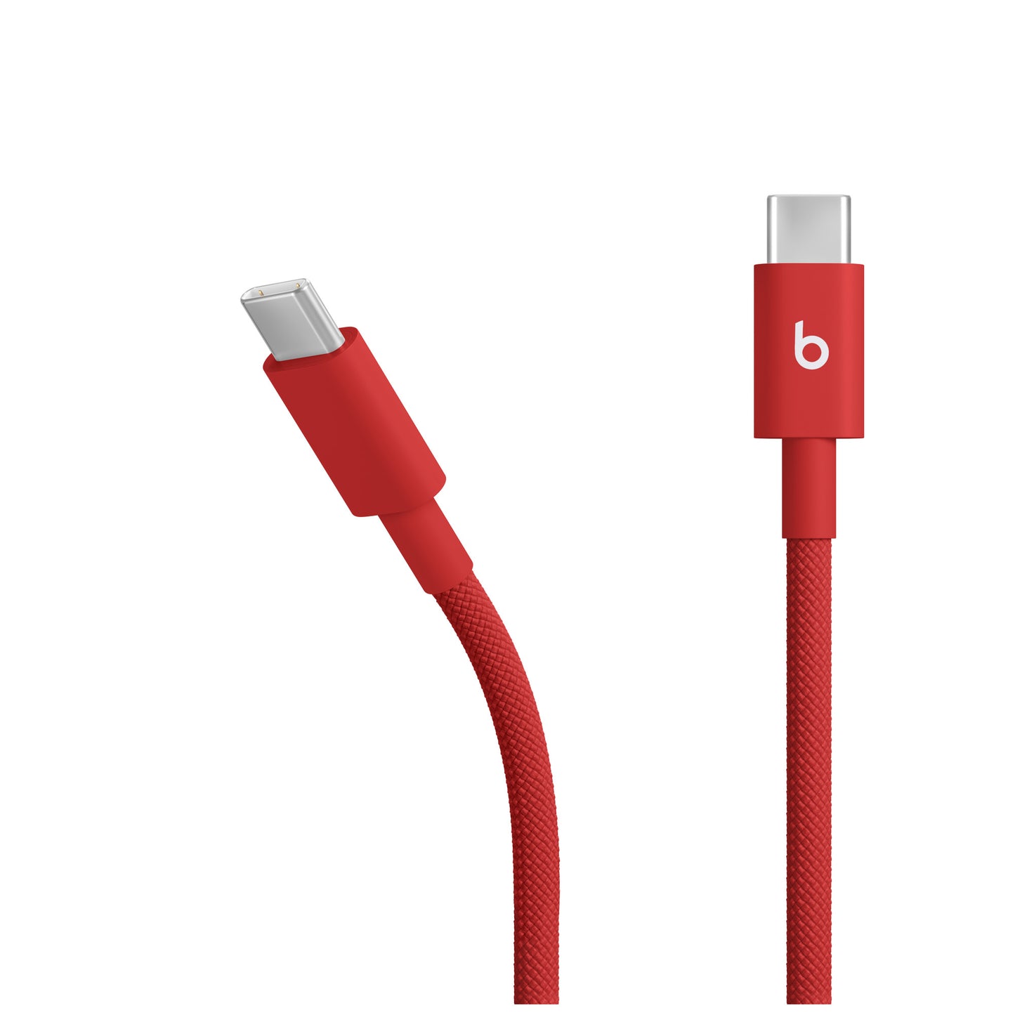 Beats USB-C to USB-C Woven Cable (1.5 m) - Rapid Red