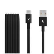 Beats USB-A to USB-C Woven Cables (1.5 m) - Bolt Black (2-Pack)