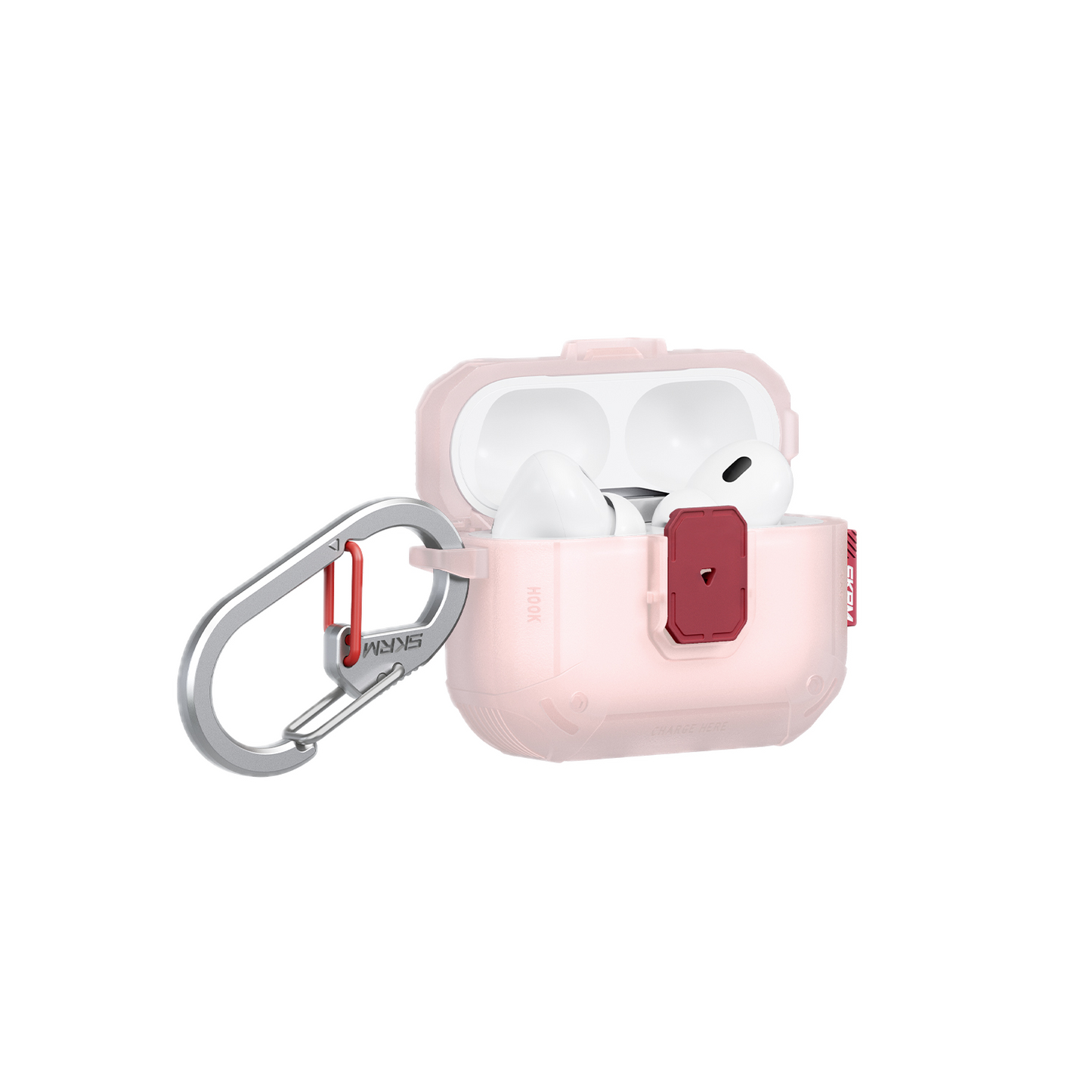 SKINARMA Mecha Le Lock Edition Frosted for AirPods Pro 3 - Blush