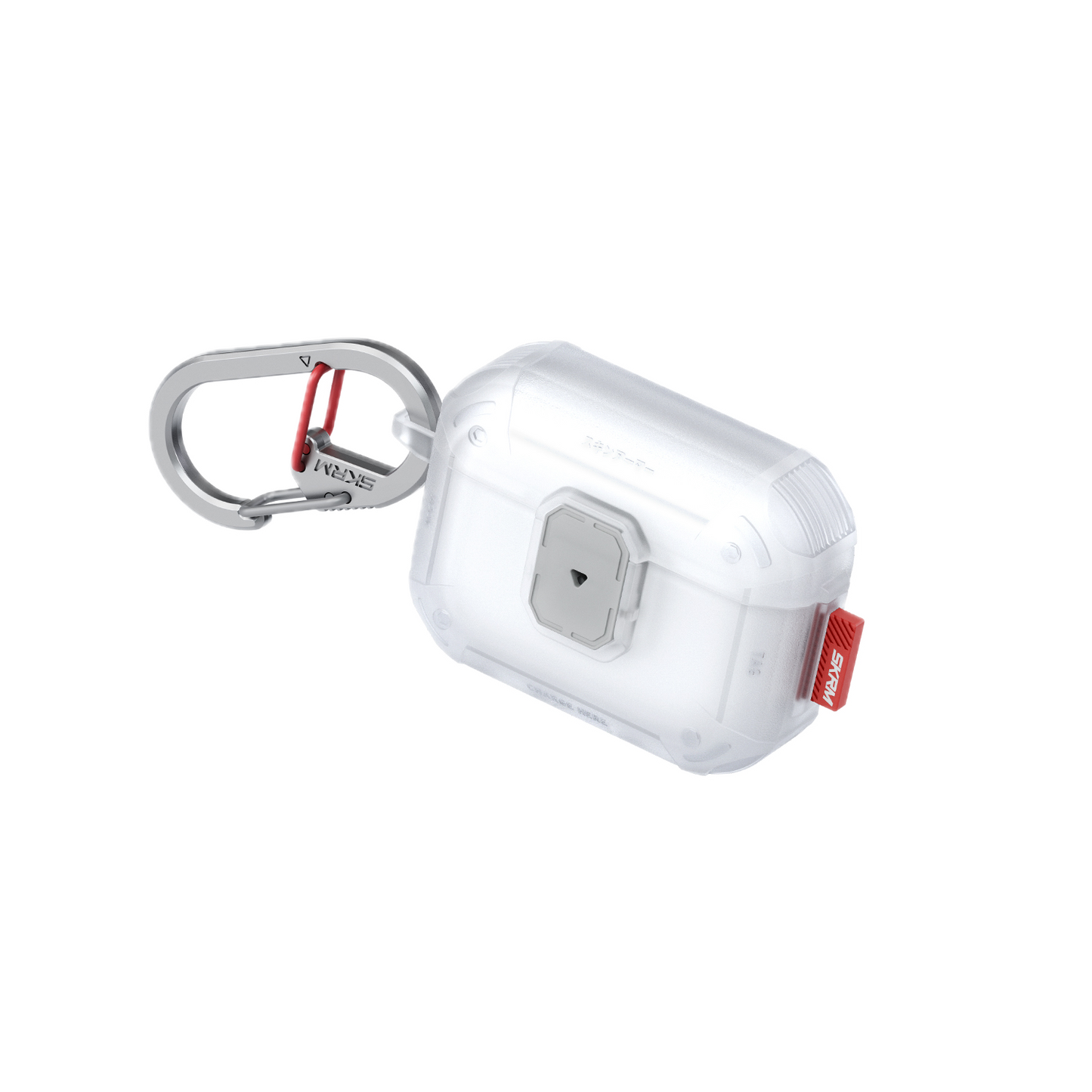 SKINARMA Mecha Le Lock Edition Frosted for AirPods Pro 3 - Clear