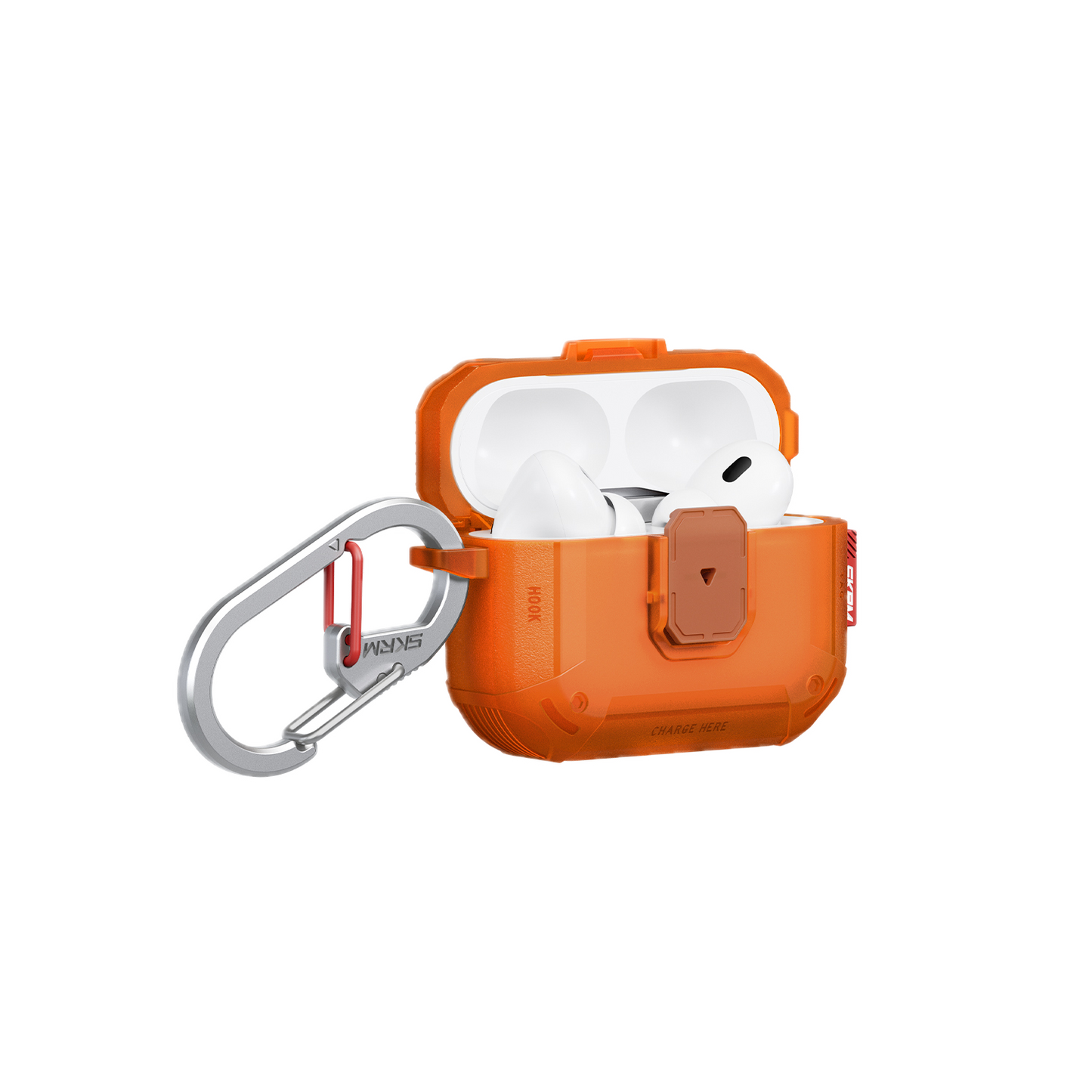 SKINARMA Mecha Le Lock Edition Frosted for AirPods Pro 3 - Orange