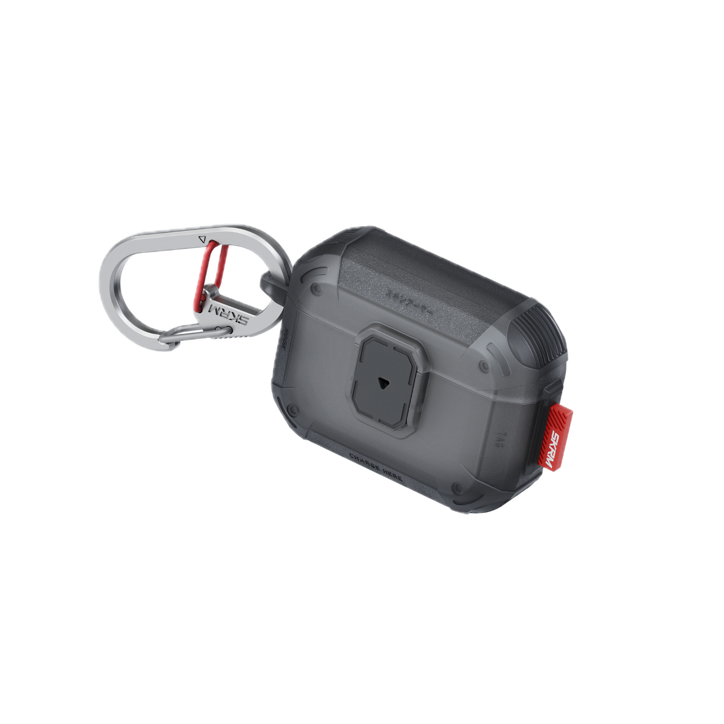 SKINARMA Mecha Le Lock Edition Frosted for AirPods Pro 3 - Smoke