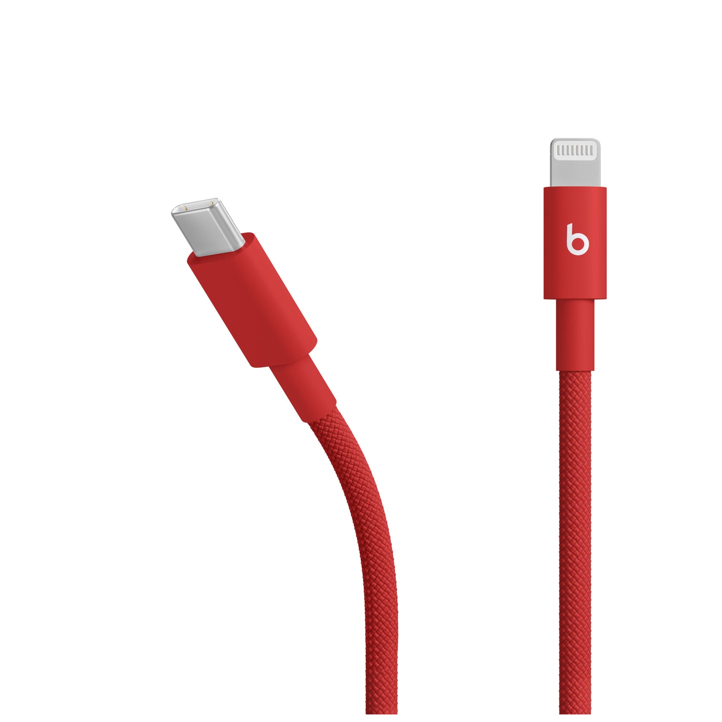 Beats USB-C to Lightning Woven Cable (1.5 m) - Rapid Red