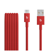 Beats USB-A to USB-C Woven Cable (1.5 m) - Rapid Red