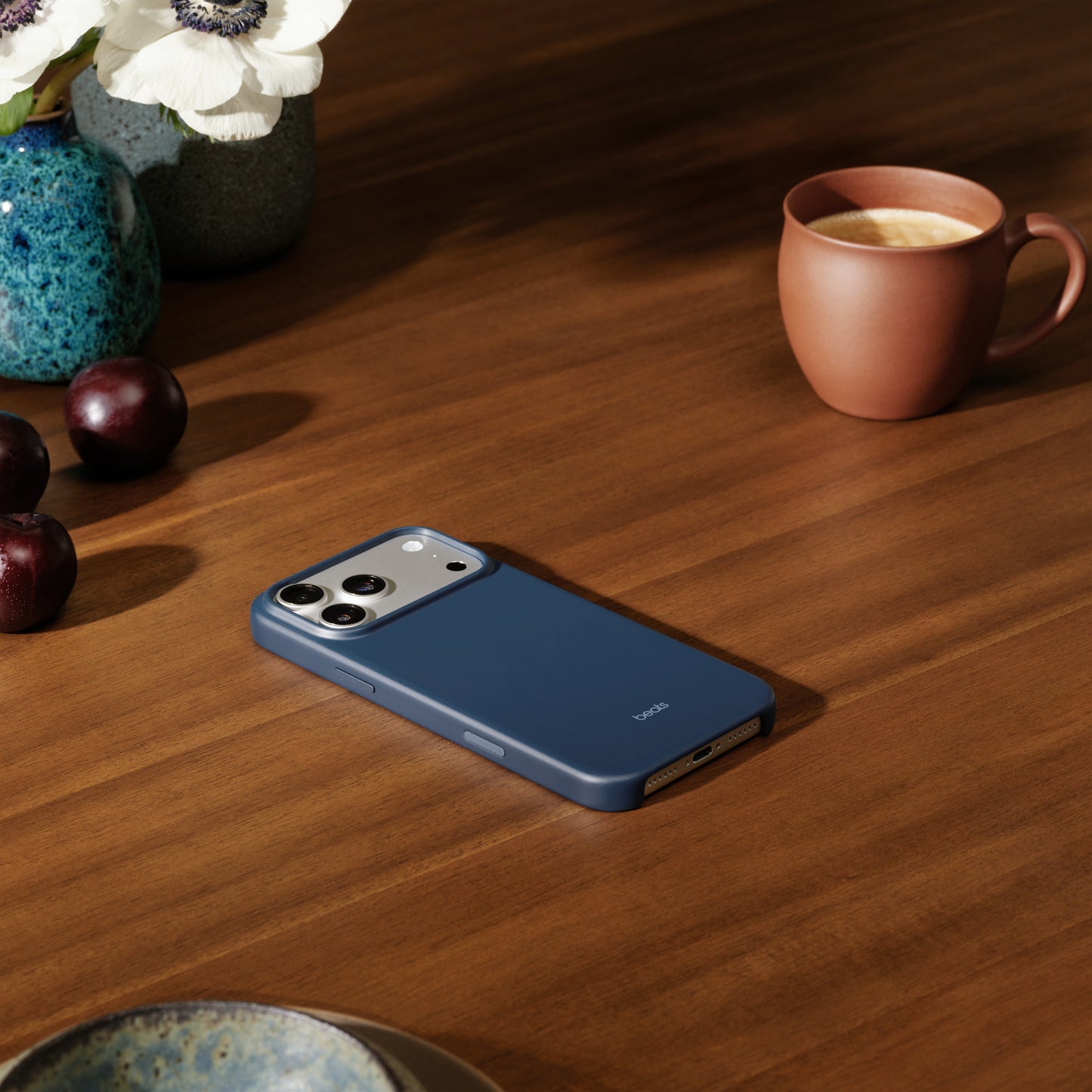 Beats iPhone 17 Pro Max Case with MagSafe and Camera Control — Bedrock Blue