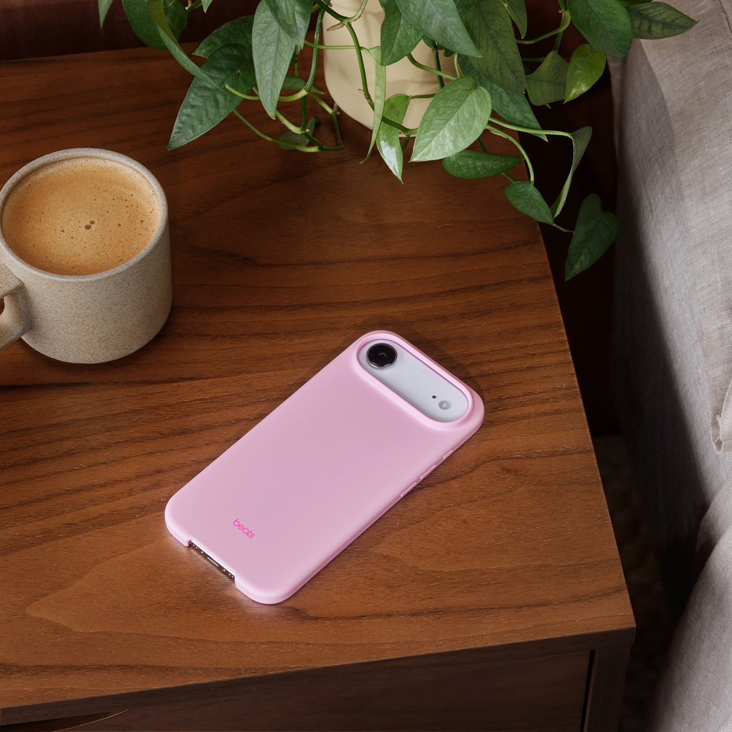Beats iPhone Air Case with MagSafe and Camera Control — Pebble Pink