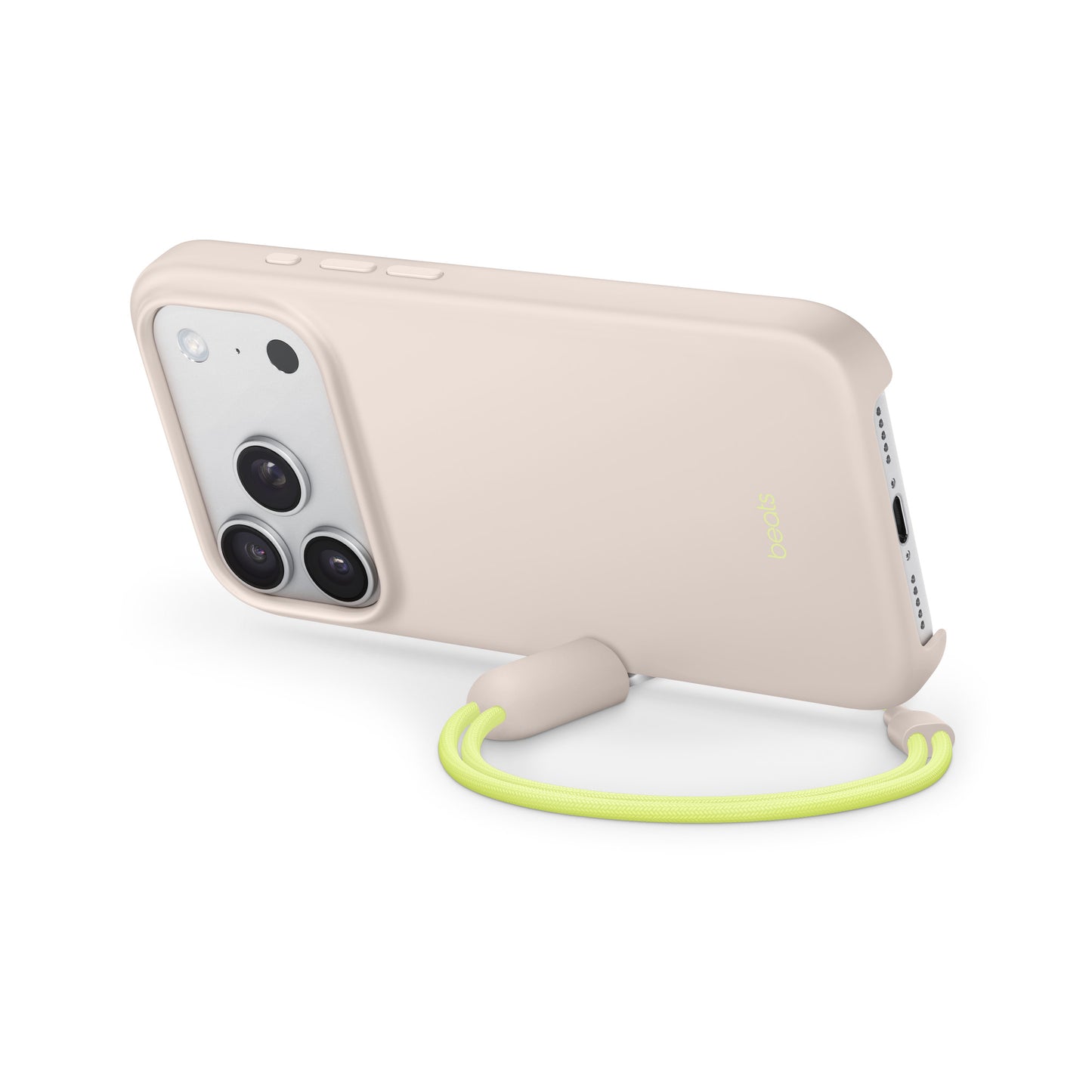 Beats iPhone 17 Pro Kickstand Case with MagSafe and Camera Control - Lime Stone
