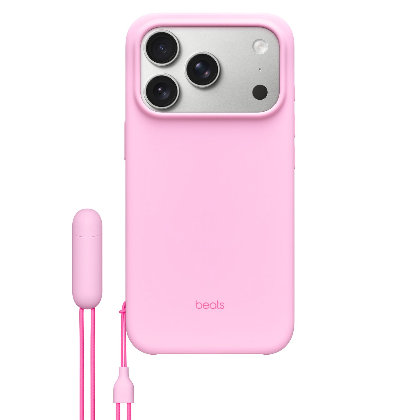 Beats iPhone 17 Pro Kickstand Case with MagSafe and Camera Control - Pebble Pink
