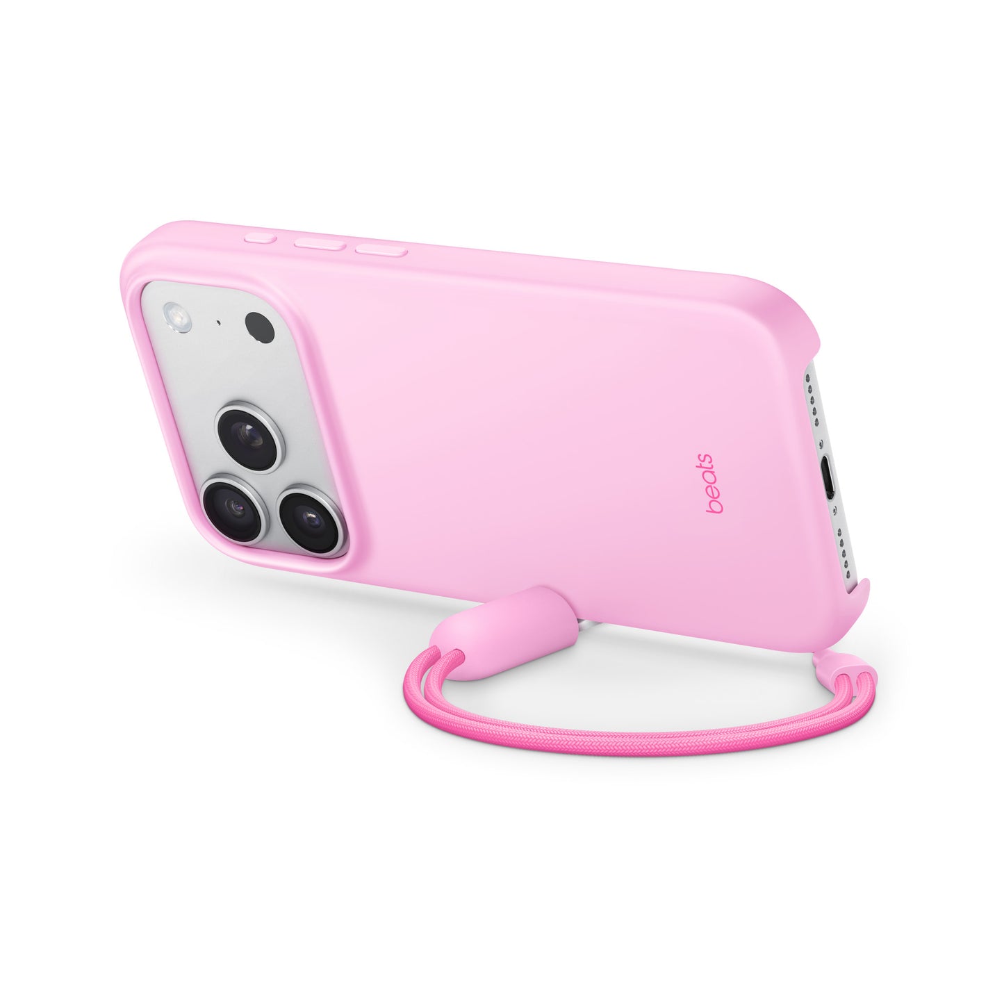 Beats iPhone 17 Pro Kickstand Case with MagSafe and Camera Control - Pebble Pink