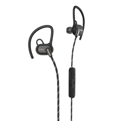 MARLEY Uprise Wireless In-Ear Earphones w/mic &amp; remote - Black