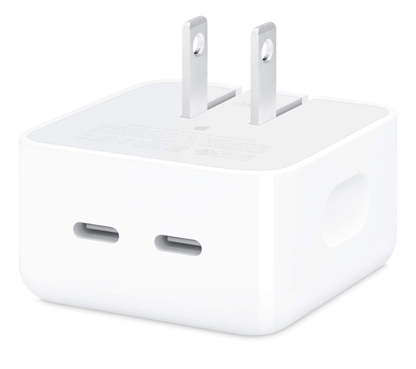 35W Dual USB-C Port Compact Power Adapter