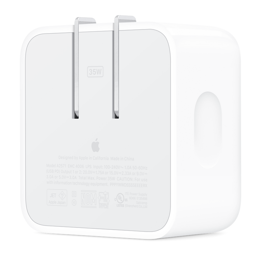 35W Dual USB-C Port Compact Power Adapter – Power Mac Center