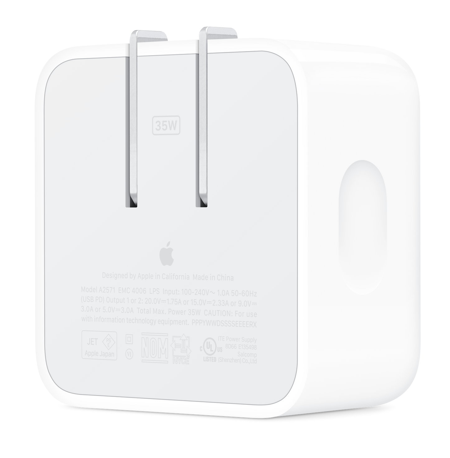 35W Dual USB-C Port Compact Power Adapter