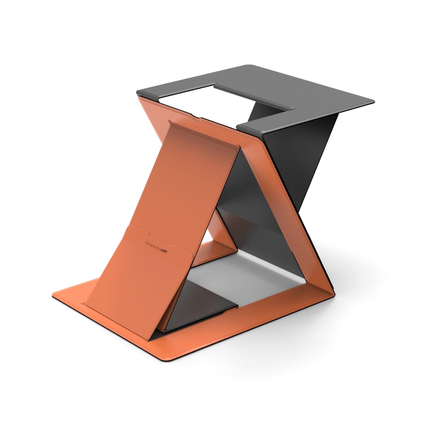 MOFT Z Foldable 5-in-1 Sit-Stand Laptop Desk - Orange