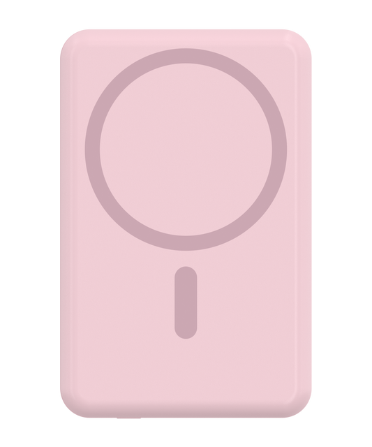 MOPHIE Essentials Magnetic Wireless Portable Battery 5,000mAh - Pink