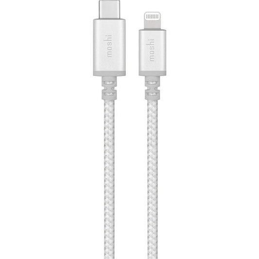 MOSHI Integra USB-C to Lightning Cable 1.2m - Silver