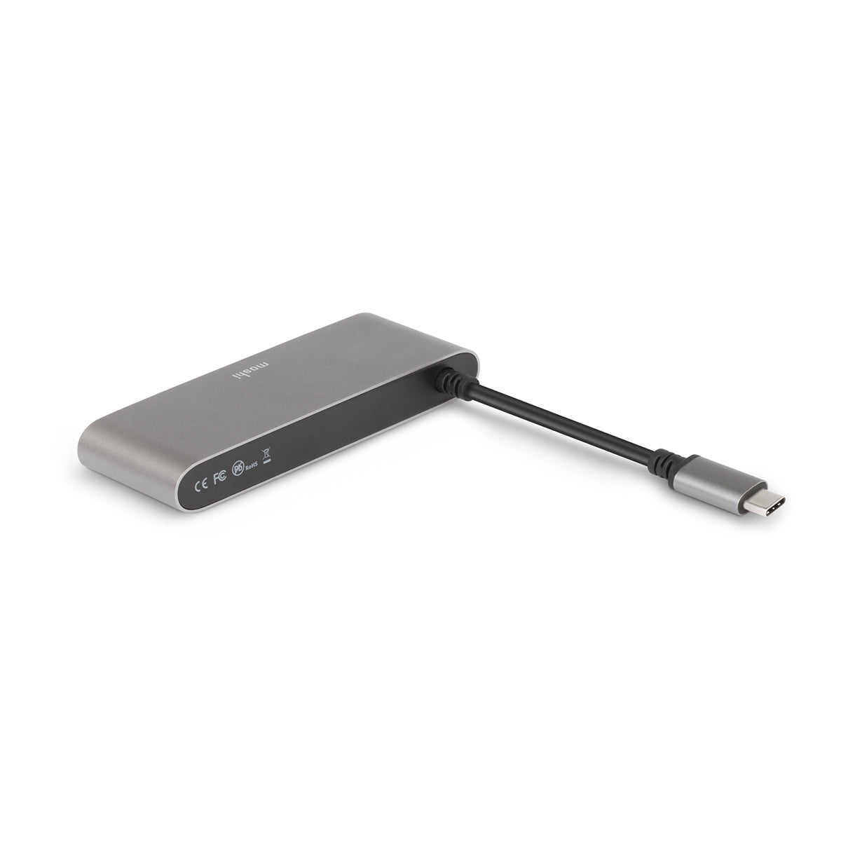 MOSHI USB C Multimedia Adapter - Titanium Gray