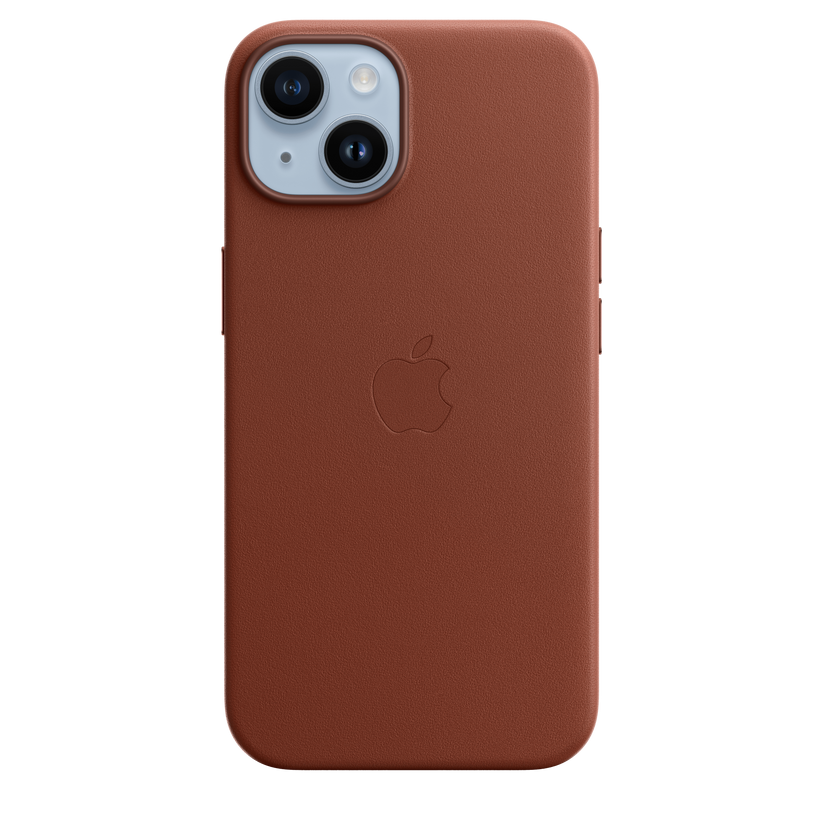 iPhone 14 Leather Case with MagSafe - Umber – Power Mac Center