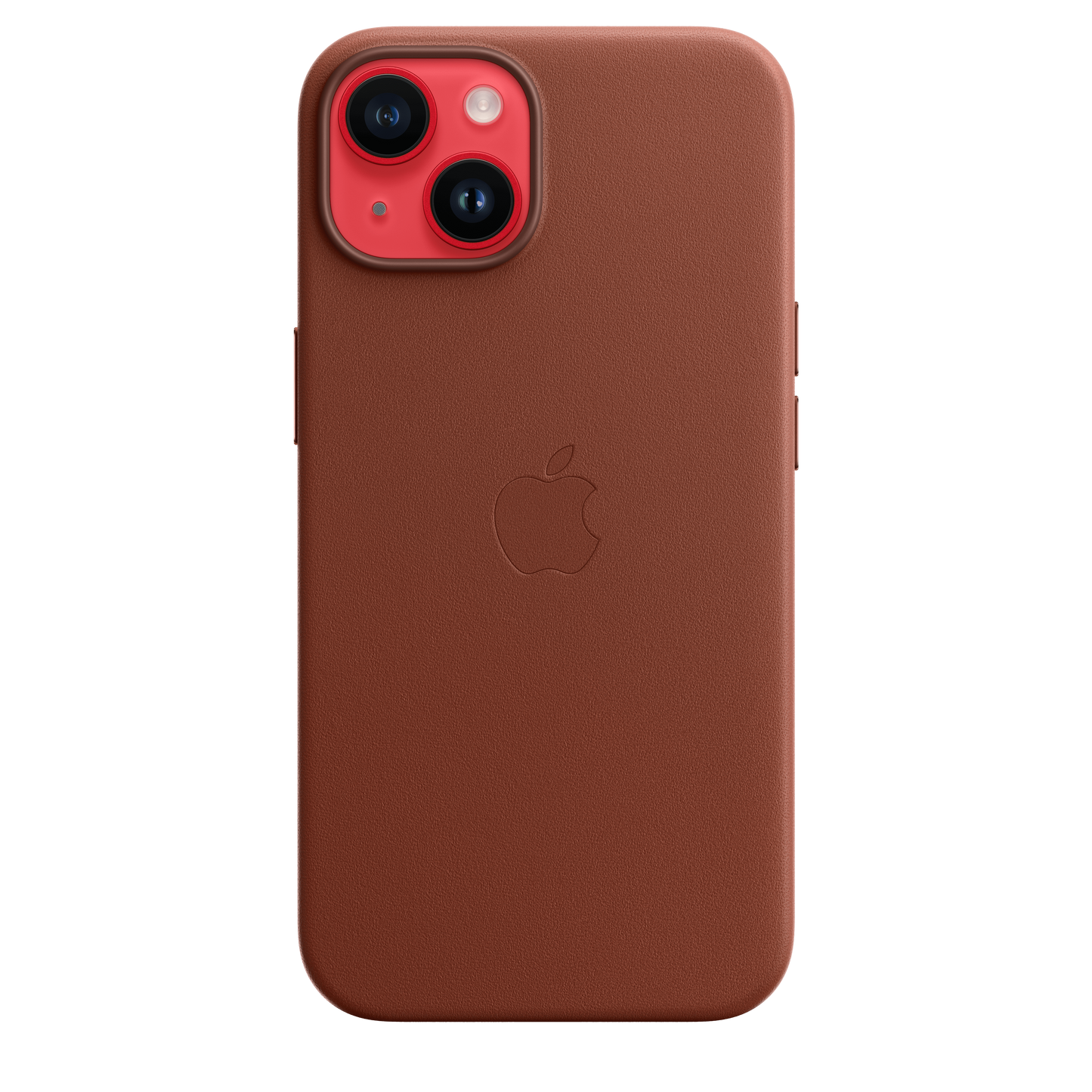 iPhone 14 Leather Case with MagSafe - Umber