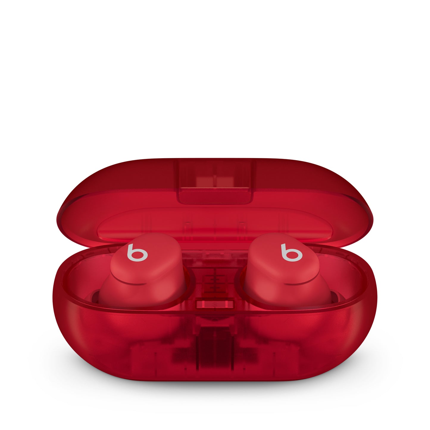 Beats Solo Buds - True Wireless Earbuds - Transparent Red