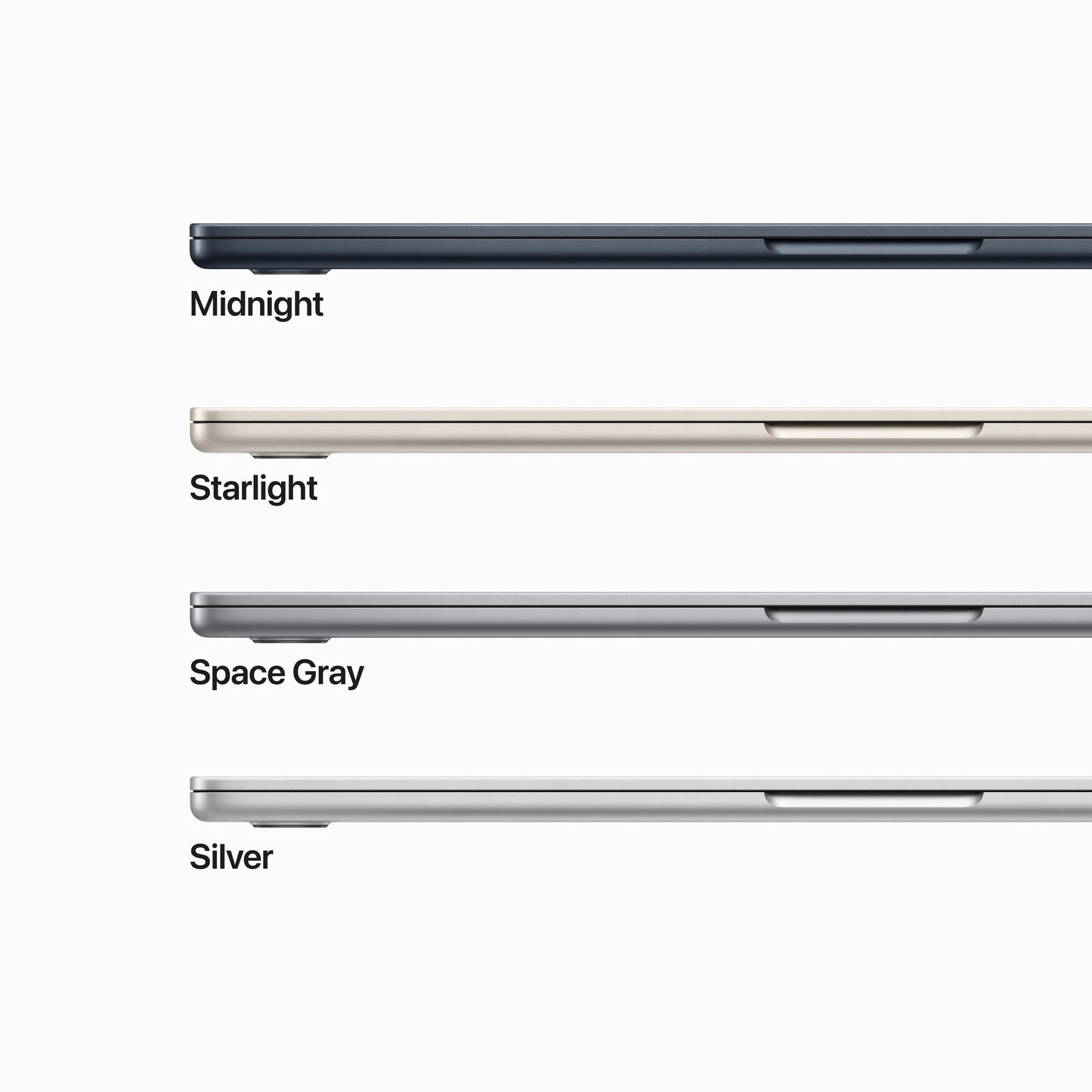 15-inch MacBook Air: Apple M2 chip with 8‑core CPU and 10‑core GPU, 512GB SSD - Midnight