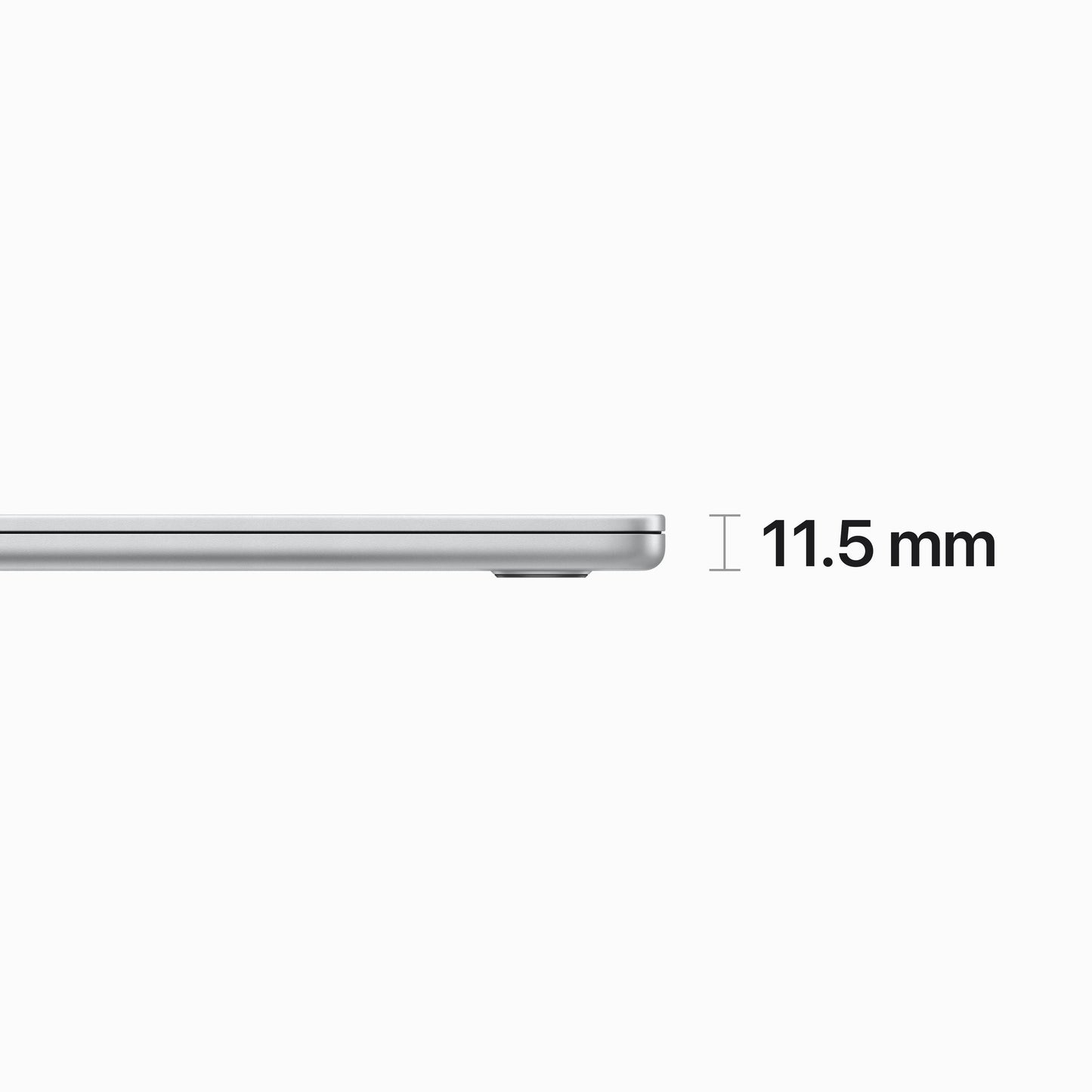 15-inch MacBook Air: Apple M2 chip with 8‑core CPU and 10‑core GPU, 512GB SSD - Silver