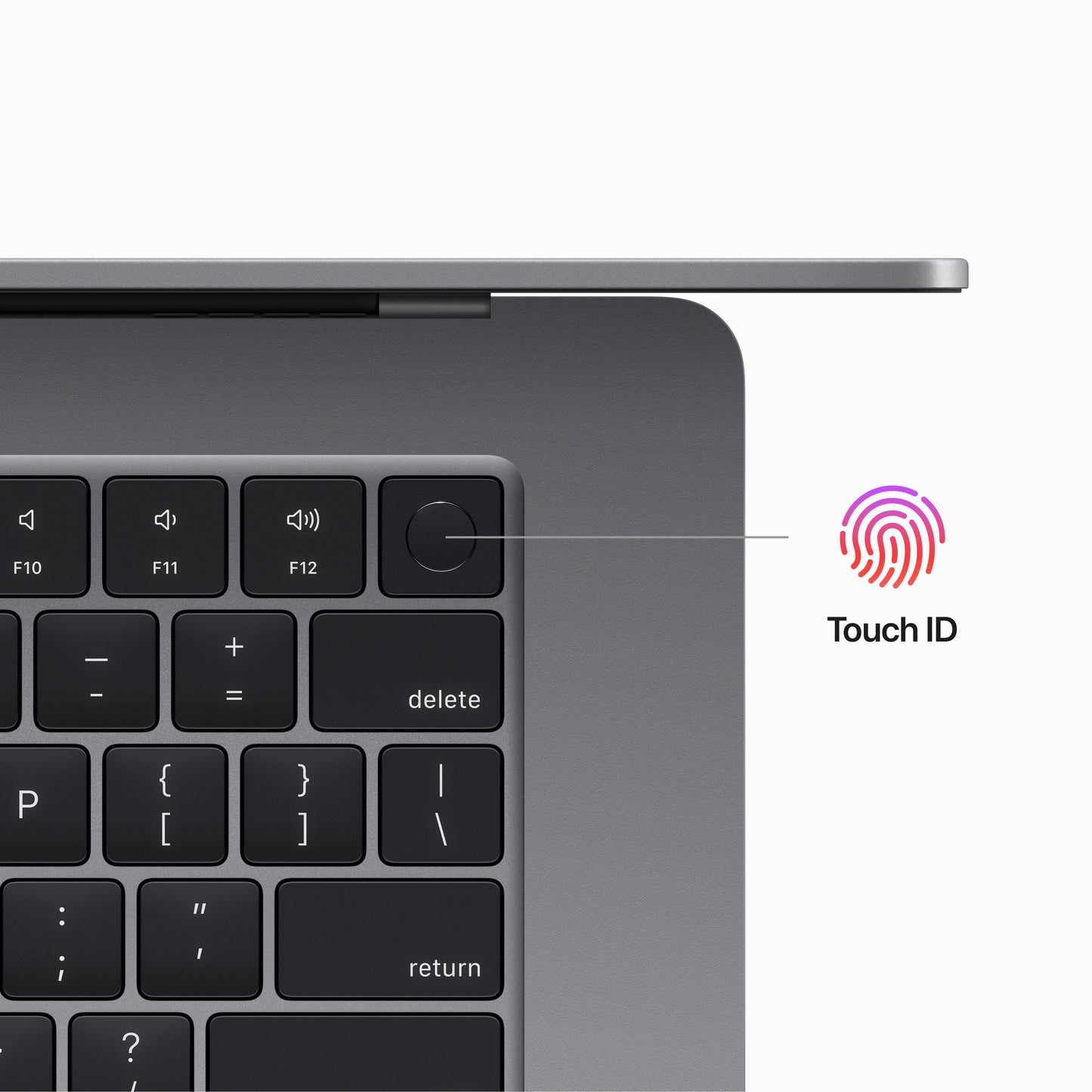 15-inch MacBook Air: Apple M2 chip with 8‑core CPU and 10‑core GPU, 256GB SSD - Space Gray