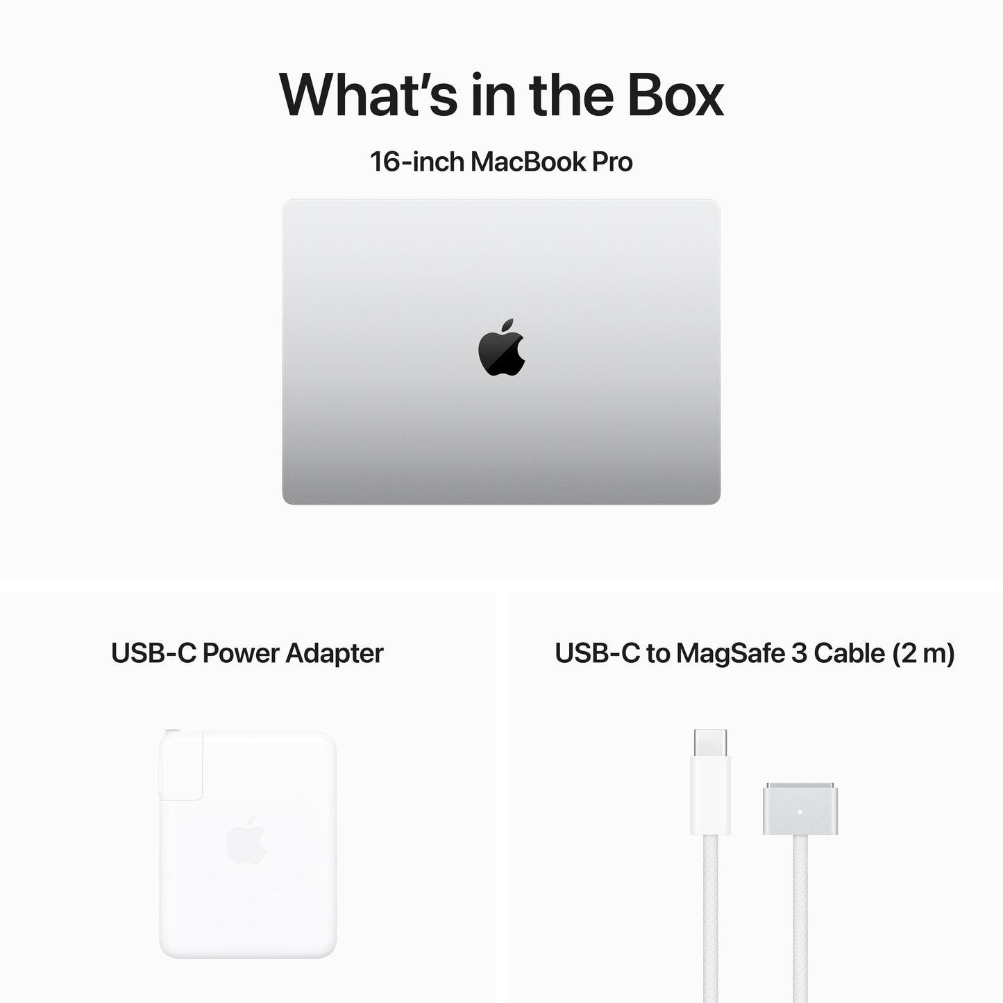 16-inch MacBook Pro: Apple M3 Pro chip with 12‑core CPU and 18‑core GPU, 512GB SSD - Silver