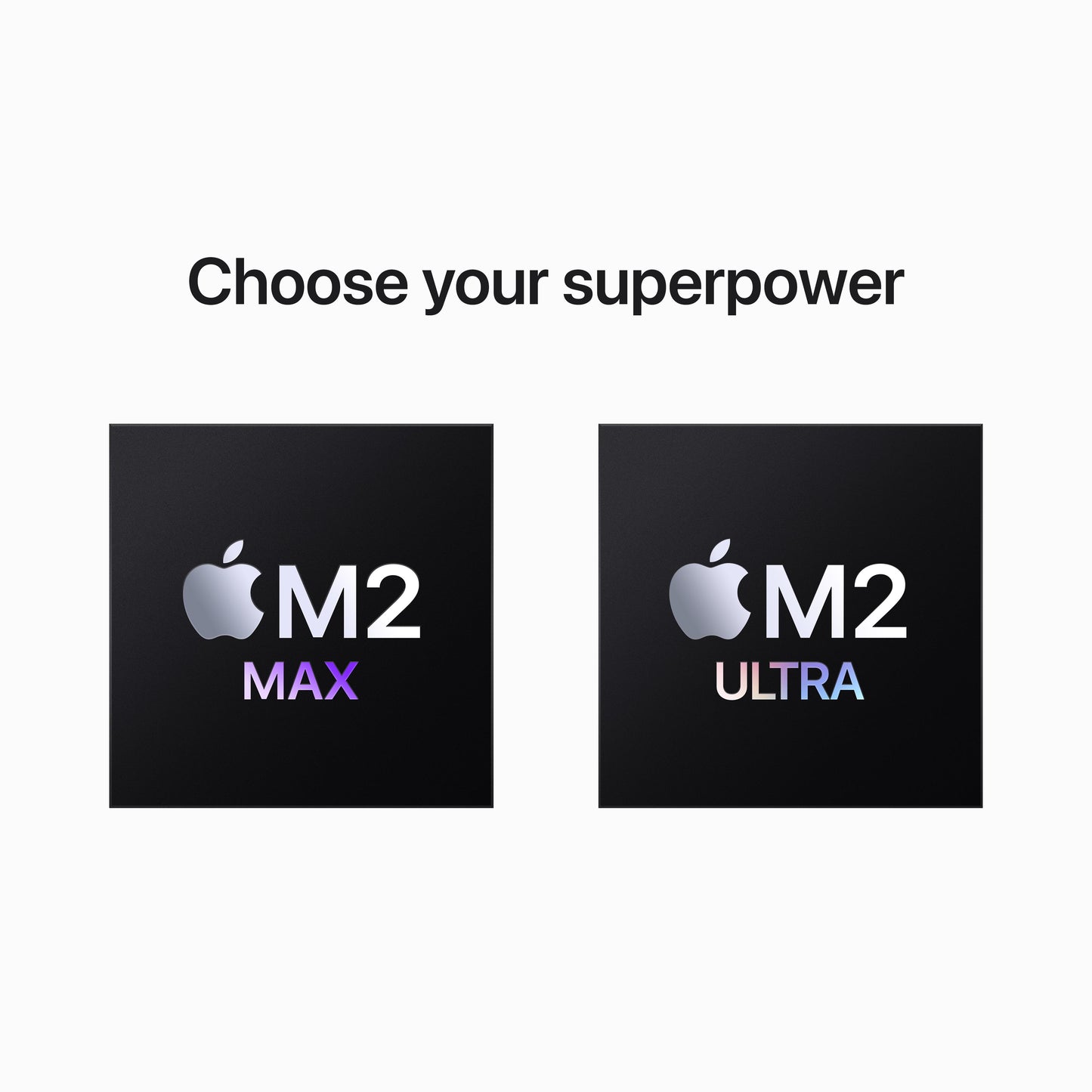 Mac Studio: Apple M2 Max with 12-core CPU, 30-core GPU, 16-core Neural Engine, 512GB SSD
