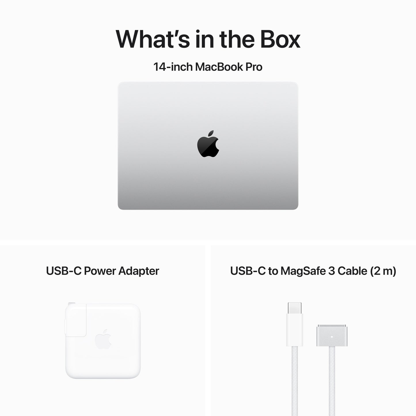 14-inch MacBook Pro: Apple M3 chip with 8‑core CPU and 10‑core GPU, 1TB SSD - Silver