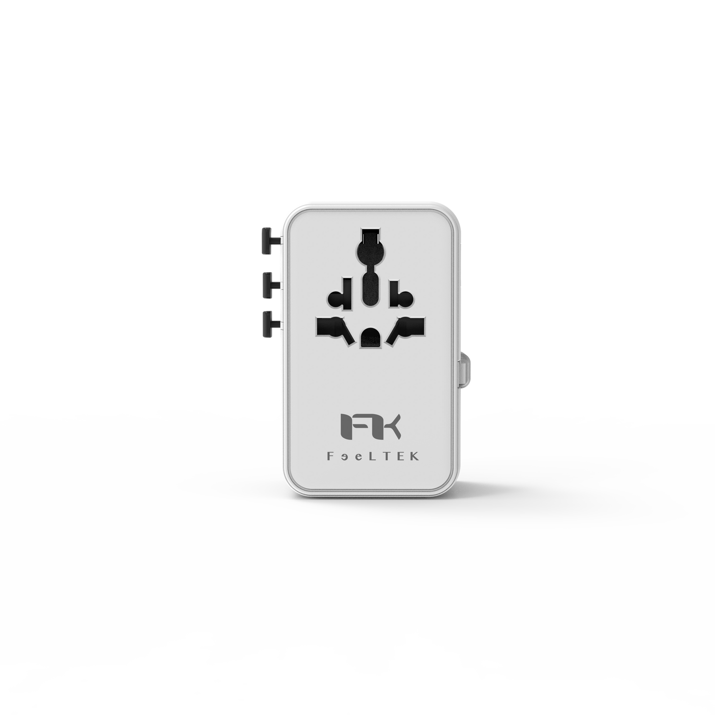 "FEELTEK All-in-1 Universal Travel Charger, 45W w/ Cable"