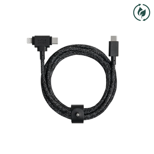 NATIVE UNION Belt Duo Cable 1.5m - Cosmos