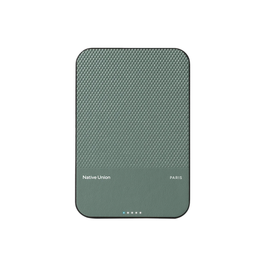 NATIVE UNION (Re)Classic Magnetic Power Bank 5000mAh - Slate Green