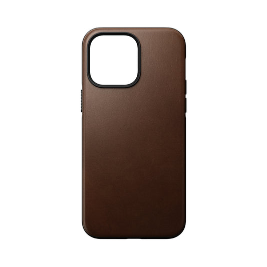 NOMAD Modern Leather Case/Nomad for iPhone 14 Pro Max - Brown