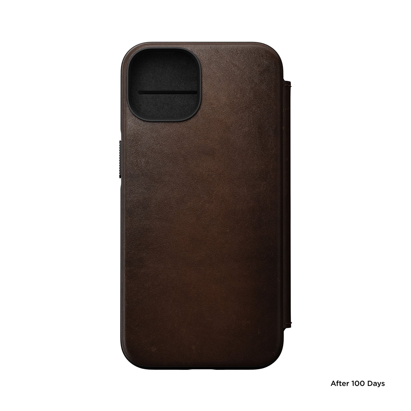 NOMAD Modern Leather Folio/Nomad for iPhone 14 - Brown