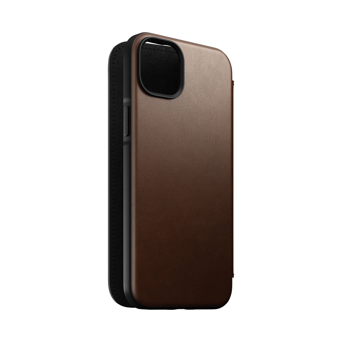 NOMAD Modern Leather Folio/Nomad for iPhone 14 Plus - Brown