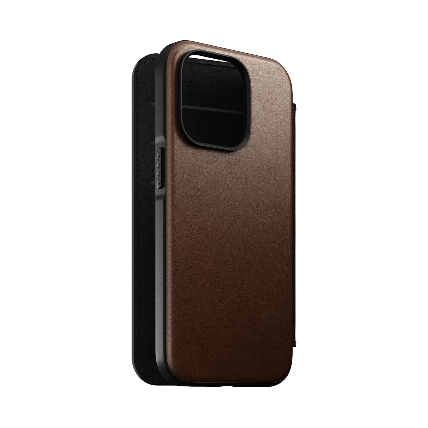 NOMAD Modern Leather Folio/Nomad for iPhone 14 Pro - Brown