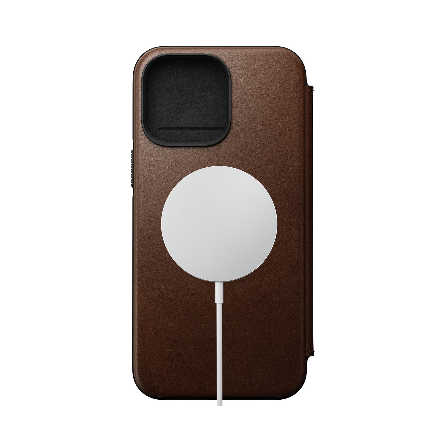 NOMAD Modern Leather Folio/Nomad for iPhone 14 Pro Max - Brown