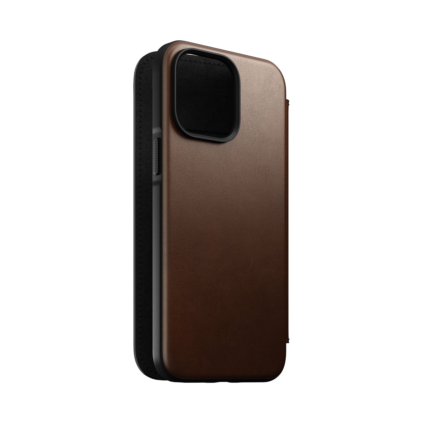 NOMAD Modern Leather Folio/Nomad for iPhone 14 Pro Max - Brown