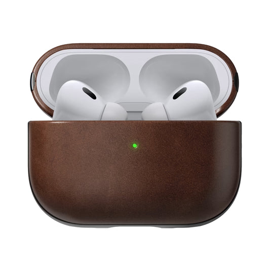 NOMAD Leather Case for AirPods Pro 2nd gen - Brown