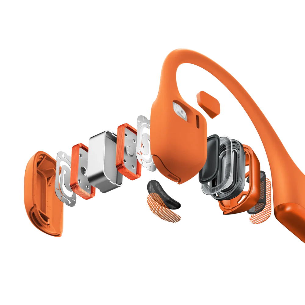 SHOKZ OpenRun Pro 2 Bone Conduction Sports Headphones - Orange