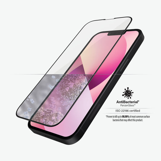 PANZERGLASS Case Friendly Black for iPhone 13 mini - Clear