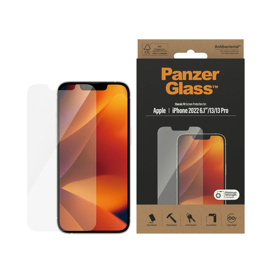PANZERGLASS Classic Fit for iPhone 14 - Clear