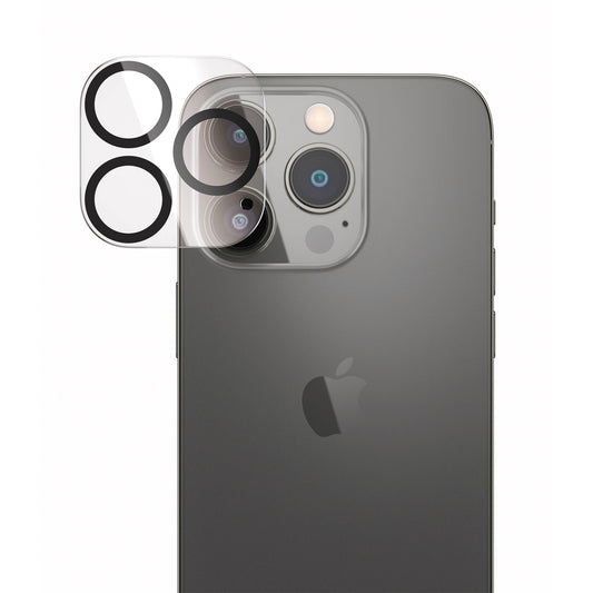 PANZERGLASS PicturePerfect Camera Lens Protector for iPhone 14 Pro / 14 Pro Max - Clear / Black