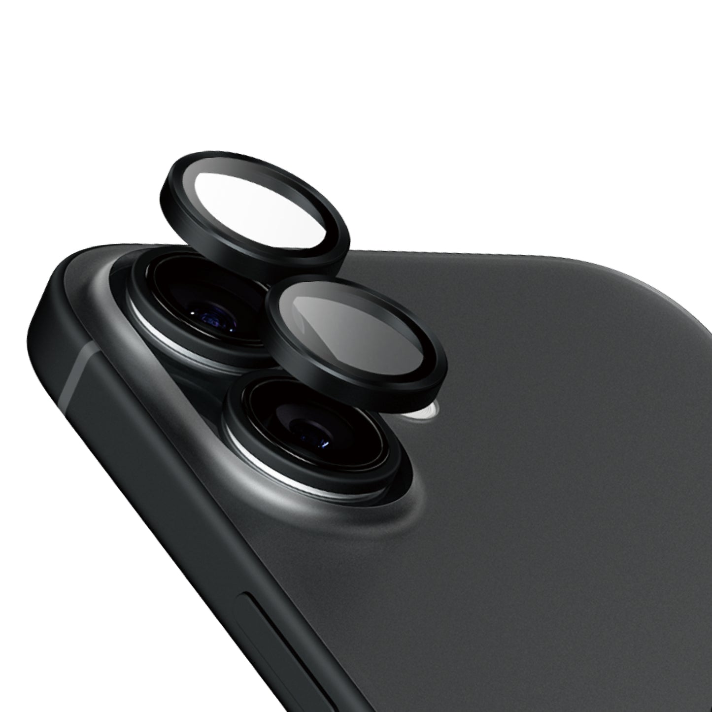 PANZERGLASS Hoops Camera Lens Protector iPhone 16 / 16 Plus - Ceramic