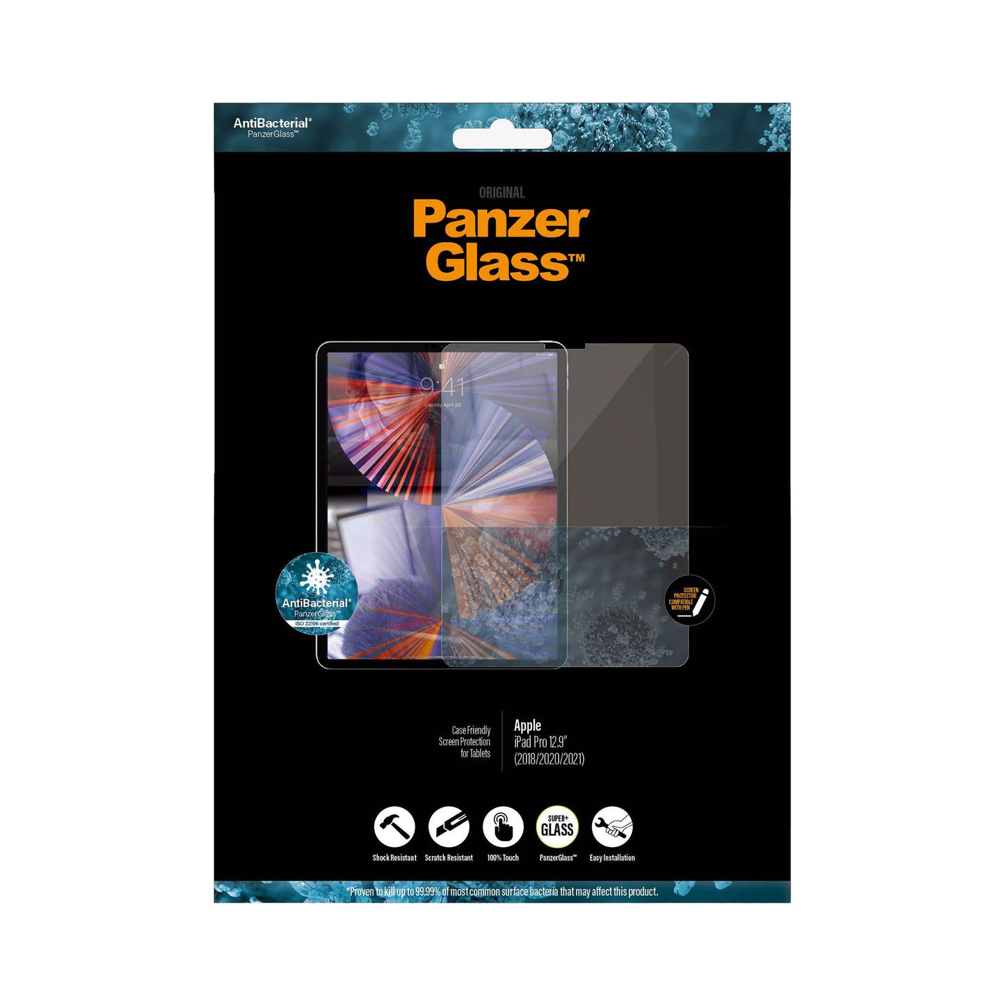 PANZERGLASS for iPad 7th-9th Gen (2019-2021) - Clear