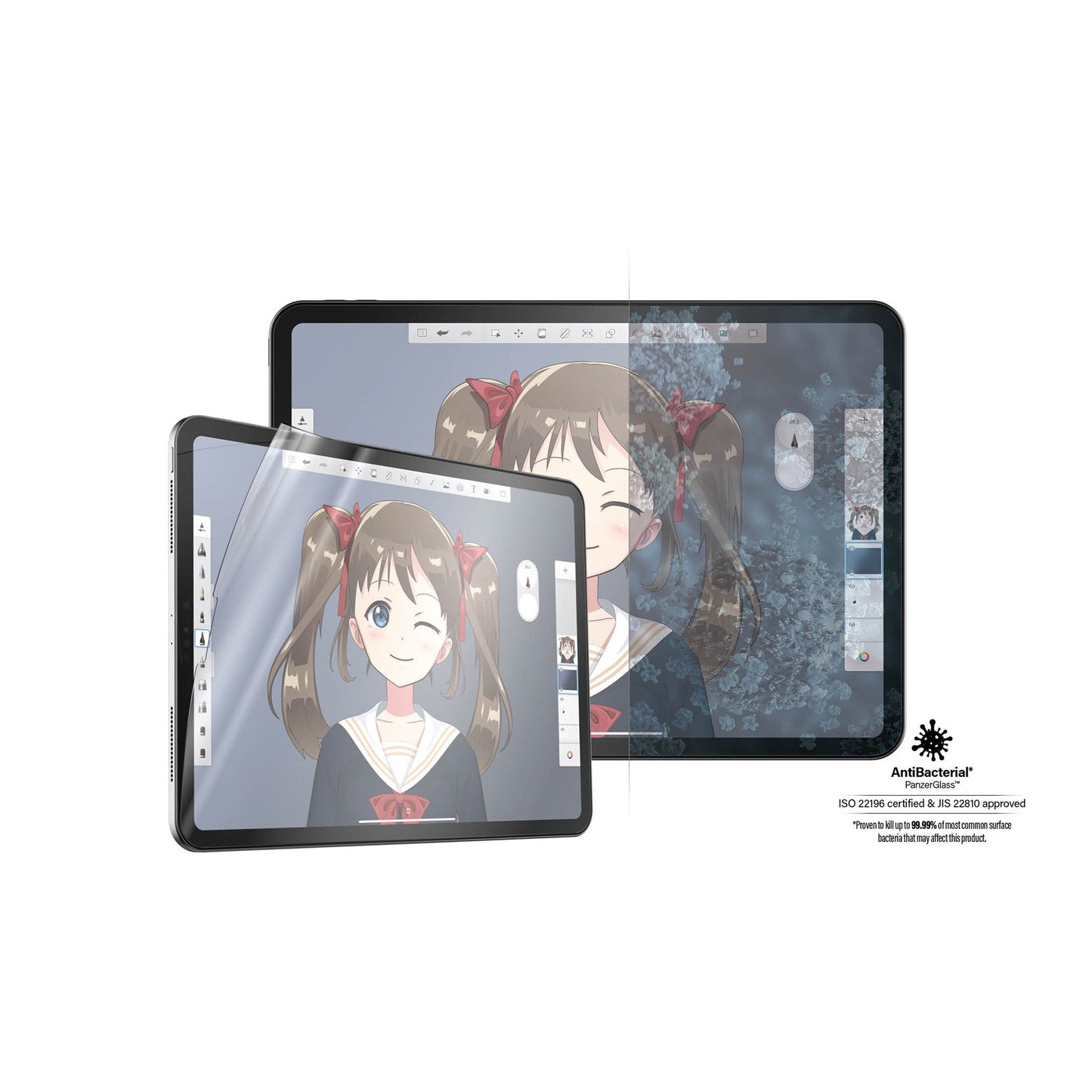 PANZERGLASS GraphicPaper for iPad Pro 11 1st-4th Gen (2018-2022)/iPadAir 4th-5thGen(2020-2022)-Clear