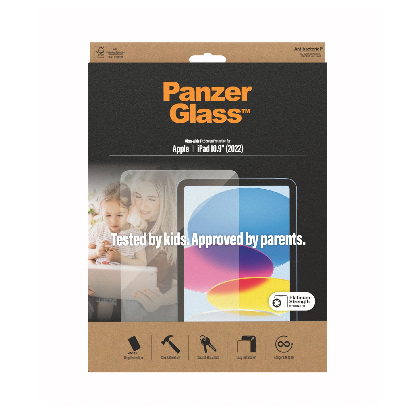 PANZERGLASS for iPad 10th Gen (2022)