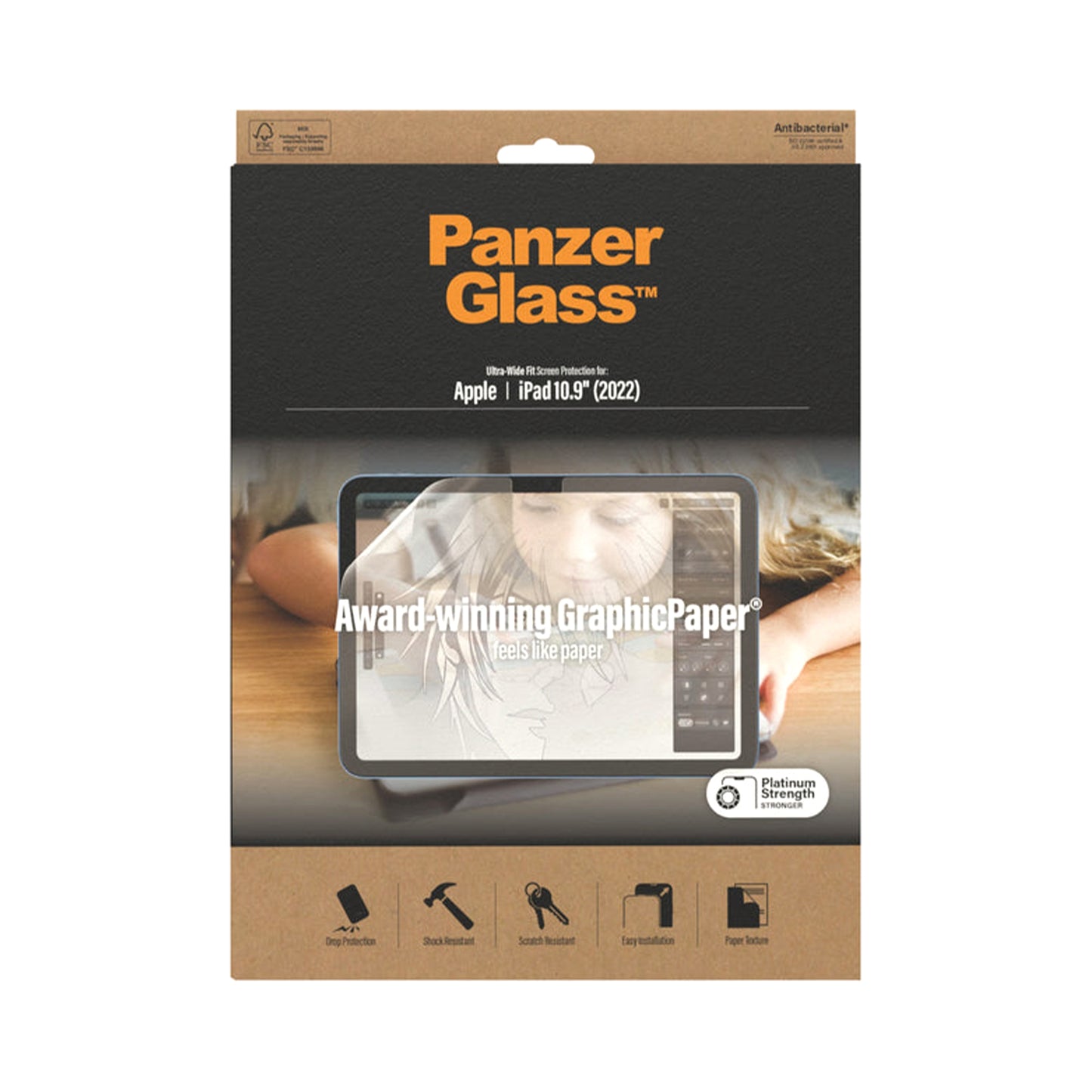 PANZERGLASS GraphicPaper for iPad 10th Gen (2022)